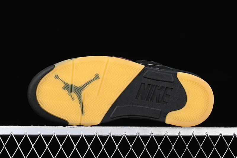All categories Air Jordan Jordan series basketball shoes Air Jordan 5 pure original version A Ma Maniér x Air Jordan 5 Low AJ5 Joe 5 joint model suede black FD1330-001